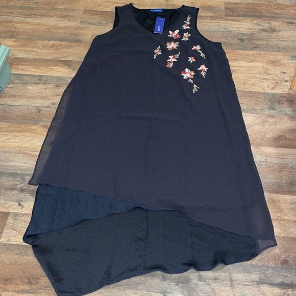APT.9 Sleeveless Maxi Dress.  Size Large. NWT. - Picture 2 of 12